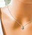 Chevron charm necklace that is a perfect way to show support for Down Syndrome Awareness