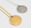 Down Syndrome embossed chevron necklace in silver and gold for The Lucky Few Moms and special women. Perfect for gifting!
