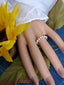 Down Syndrome Stackable Collection rings, Sterling Silver Faith beaded rings, The Lucky Few chevron rings and gift. - Down Syndrome Boutique