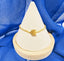 Gold nugget beads with chevrons that are trendy and neutral for Everyday Awareness - Down Syndrome Boutique