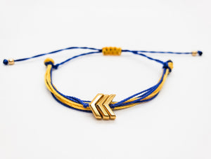 Pura Vida inspired Down Syndrome Awareness bracelets with the 3 Lucky Few chevrons - Down Syndrome Boutique