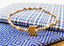 Tiny pastel rainbow beads and 3 gold chevrons make this a winner of Everyday Awareness