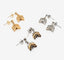 Simple in design, but big on Everyday Awareness. Gold, Silver, or Bronze chevron earrings