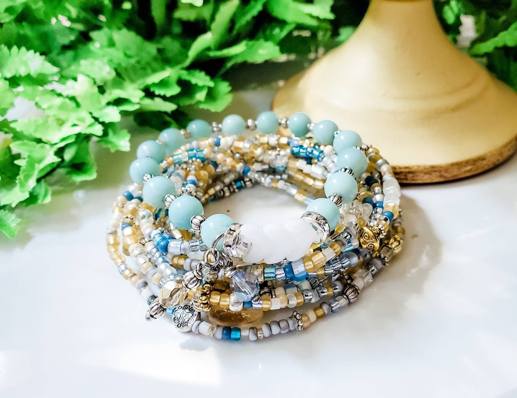 Aquamarine bracelet – Nam Therapeutic Products Ltd