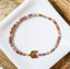 Down Syndrome Awareness Jewelry, Rainbow glass crystal beaded bracelet, The Lucky Few, Down Syndrome Gift, chevron jewelry - Down Syndrome Boutique